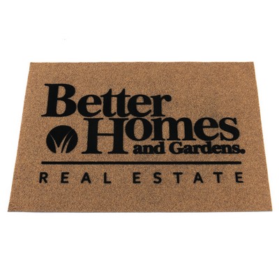 Flocked Faux Coco Floor Mat (18"x30")