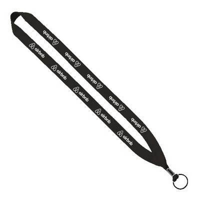 3/4" Polyester Lanyard 36" Custom Length