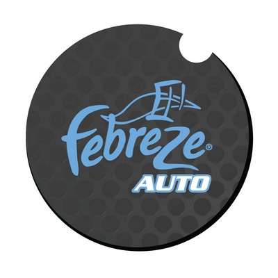 3" Round Car Coaster