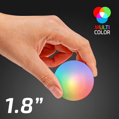 1.8" Multicolor LED Bounce Ball, Impact Activated LED - BLANK