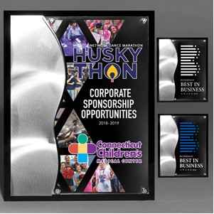 Screen Printed Strata Profile Plaque (8"x 10"x 3/4")