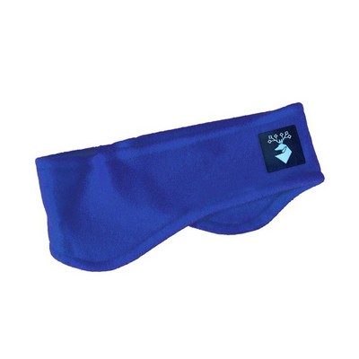 Fleece Ear Band w/ Woven Patch