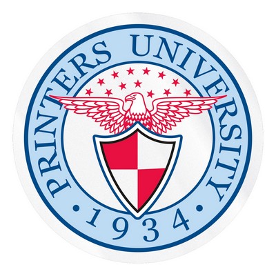 Circle Sticker | 3" dia. | Clear Poly | Ultra Removable Adh Back | Digital