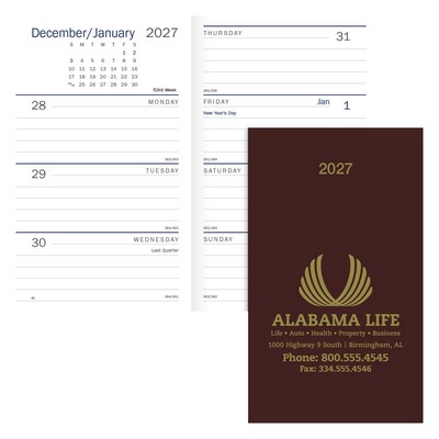 Triumph® Calendars Classic Weekly Pocket Planner