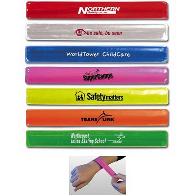 Reflective Safety Slap Wristband