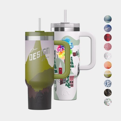 Sunny Summer 30 oz RTIC® Road Trip Tumbler with Handle