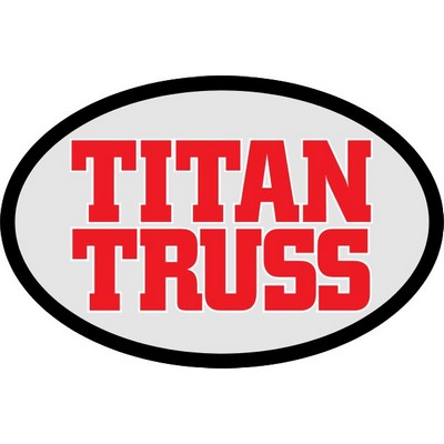 Truck Door Decals-24 1/2"x16 1/4"-Oval