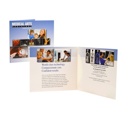 CD/DVD Digital Media Holder w/Reinforced Left Panel