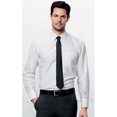 Men's Preston Easy Care Self Stripe Shirt