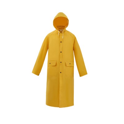 Heavy Weight Rain Coat, Yellow, 0.35mm