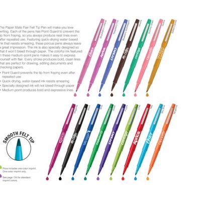 Flair Felt Tip Capped Pen