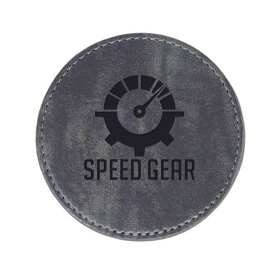 Greyson PU Leather Coasters: Single