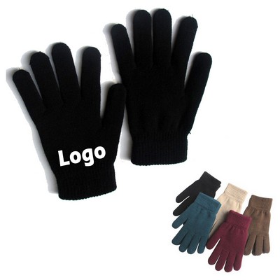 Winter Knitted Gloves