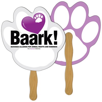 Paw Fast Hand Fan (2 Sides) 1 Day