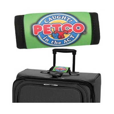 Premium Full Color Dye Sublimation Foam Padded Mini Luggage Hand Grip