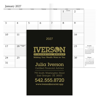 HotLine® Products Leatherette Planner