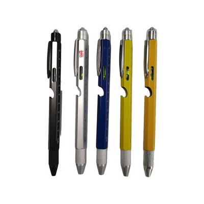 Multi Functional Touchscreen Construction Pen