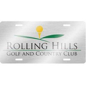 Silver Aluminum - Dye Sub - License Plates