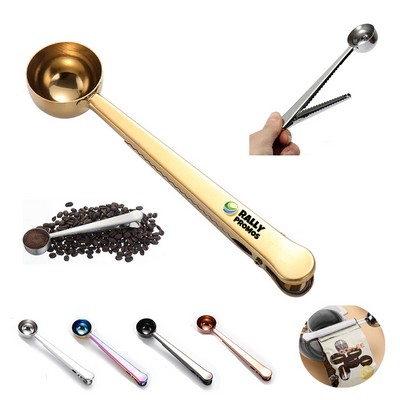 Creative 2" 1 Coffee Measuring Spoon with Bag Clip