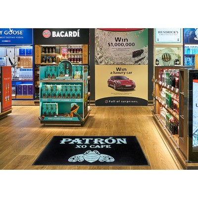 Flocked Olefin Floor Mat (2'x3')