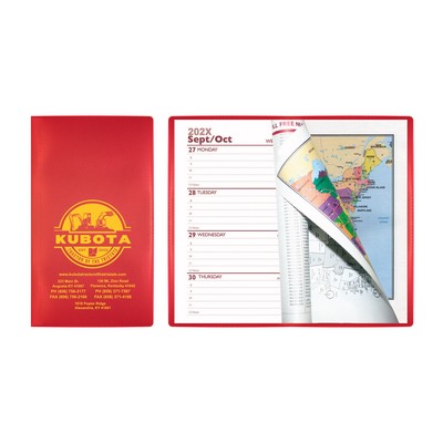 Translucent Vinyl Weekly Pocket Planner