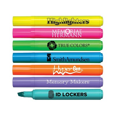Liqui-Mark® Brite Spots® Fluorescent Barrel Broad Tip Highlighter