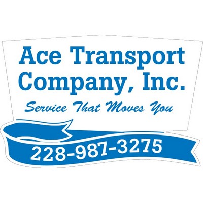 Truck Door Decals (4CP)-24 1/2"x16 1/4"-Ribbon at bottom