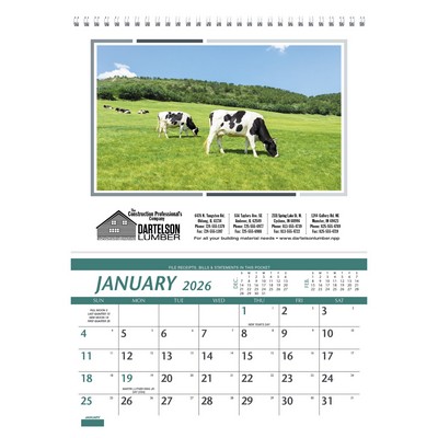 Triumph® Calendars Farm Pocket Calendar