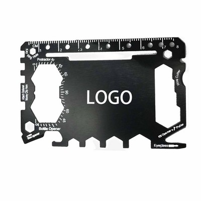 Stainless Steel Multi-Tool Survival Card