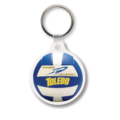 Round w/Tab Key Tag - Full Color