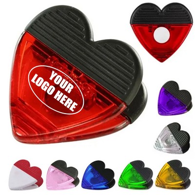 Heart Shaped Magnet Clip