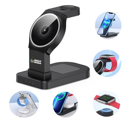 3" 1 Magnetic Wireless Charger Stand