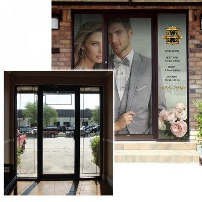 48"x60" Window Perforation Decal