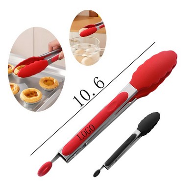9-Inch Silicone Food Tongs
