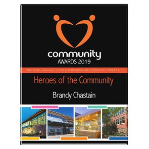 Large PhotoImage® Straight Edge Spectra Lite Plaque