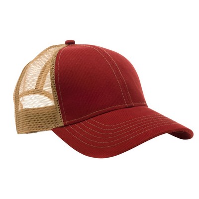 Outback Structured Bedford Cord/Mesh Cap
