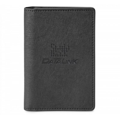 Genuine Leather Rfid Booklet Passport Holder