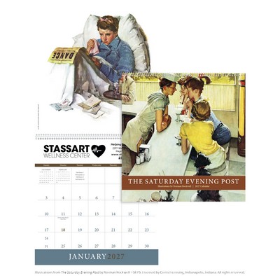 Triumph® Calendars The Saturday Evening Post Illustrations by Norman Rockwell Calendar