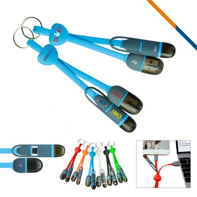 Ancha Charging Cable-Blue