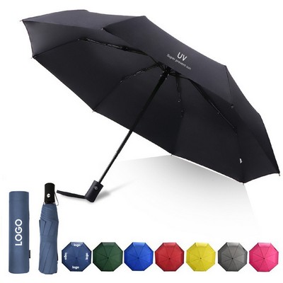 40" Arc Foldable Umbrella With UV Protection