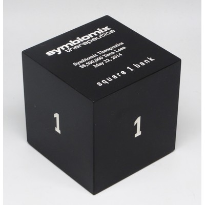 3" Cube Paperweight