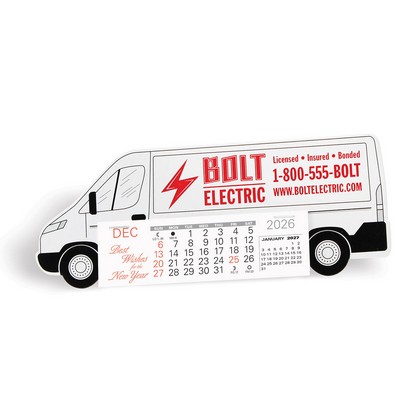 Service Van Truck Calendar