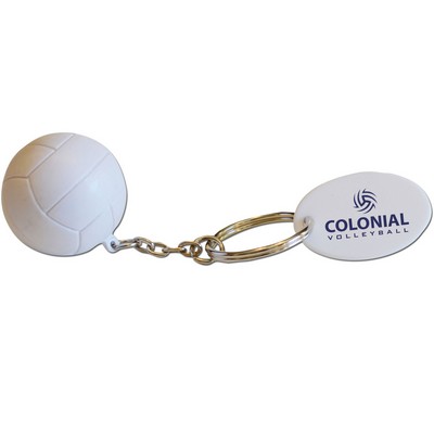 Volleyball Key Tag