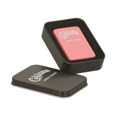 Matte Pink Lighter in Black Tin
