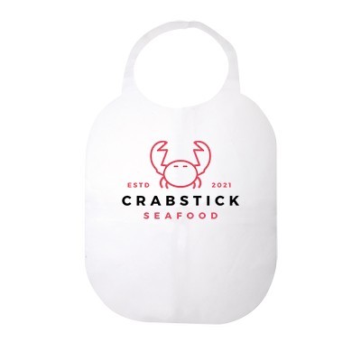 White Lobster Bib