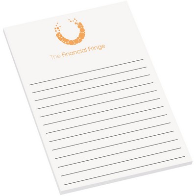 4" X 6" Adhesive Sticky Notepad - 25 Sheets