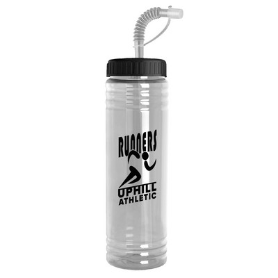Garyline® Slim Fit Bottle with Straw Lid - 24 oz.