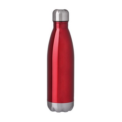Double Wall Stainless Steel Water Bottle, 17 Oz.