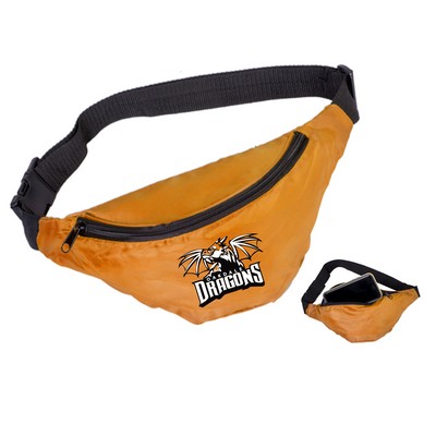 One Pocket Nylon Fanny Pack