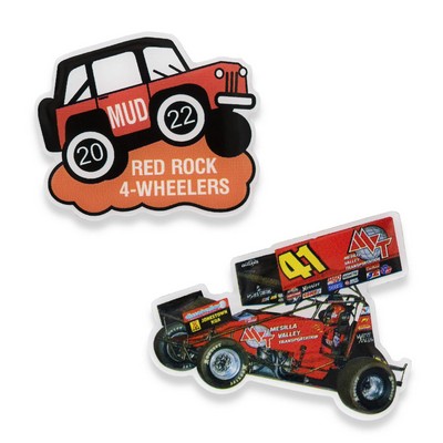 2" Offset Printed Direct Lapel Pin